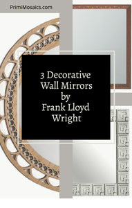 The Beauty of Reflection: 3 Decorative Mirrors by Frank Lloyd Wright