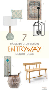 7 Modern Craftsman Entryway Décor Ideas