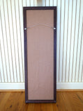 Back of modern accent mirror "Francesco 12x36"